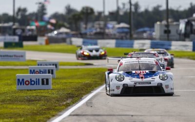 Porsche GT Team goes out in style with Sebring 1-2